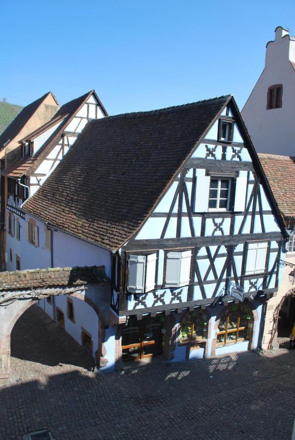 Gite Au coeur de Riquewihr - vue sur le vignoble à Riquewihr Extérieur photo